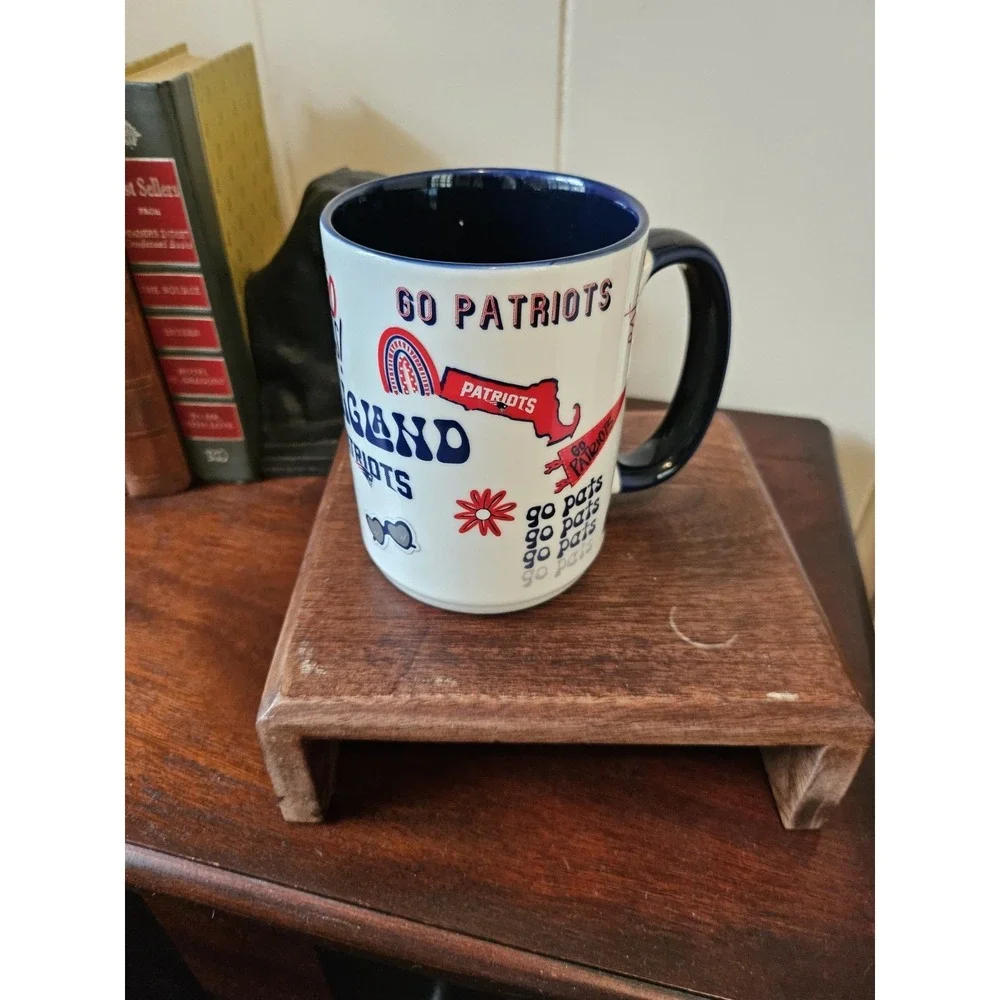 New England Patriots coffee mug. NFL Fan - Picture 7 of 9